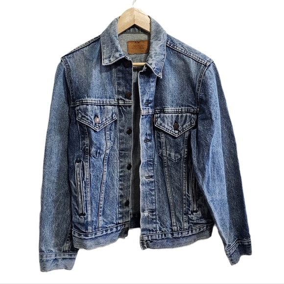 Levi's denim jean jacket vintage 80s - Picture 1 of 15
